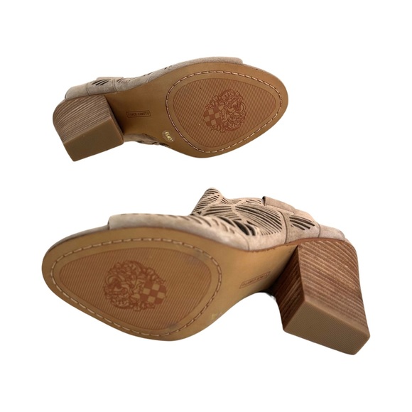 Vince Camuto Women’s Kimora Cutout Shield Sandal Size: 6.5 ColorWild MushroomNWT - Picture 13 of 16